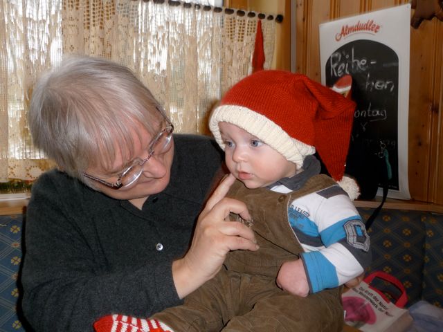 Nikolaus als Baby
